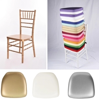 Chaise Chiavari empilable en métal doré à prix de gros pour mariages, hôtels, restaurants et événements festifs