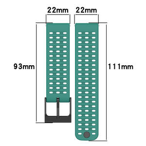 Usine en gros <span class=keywords><strong>Suunto</strong></span> vertical 22mm silicone sport Smart Watch Band Strap <span class=keywords><strong>ceinture</strong></span> pour Suunto9 - Product Image 3
