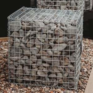 Siêu dài cuộc sống thép mạ kẽm sắt PVC tráng Hàn gabion hộp lưới 50x50mm lỗ vuông 3-6mm Đường kính dây chống cháy nổ - Product Image 6