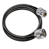 Câble coaxial RG58 50 ohms à faible perte, blindage tressé 95 % cuivre, câble de raccordement RF flexible, type assemblé PVC, câbles RG316, RG147, RG178