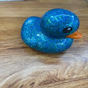 Pato de Silicona TPE de 8 cm con Purpurina, Opción de Regalo, Personalización Disponible - Product Image 2
