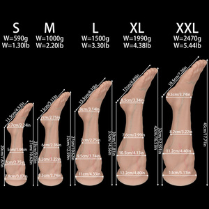 Nuevo Juguete Anal Realista en Forma de Becerro, Masturbador Extra Grande, Dilatador Anal <span class=keywords><strong>Gay</strong></span>, Producto Sexual BDSM, Juguetes para el Orgasmo - Product Image 4