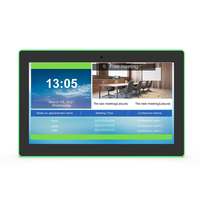 Android Poe Industrial montaje en pared tabletas sala de conferencias reserva 15,6 pulgadas negocios DC Wifi OEM 3,5mm Tablet PC