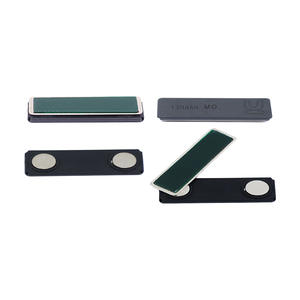 [MAGNETO] Permanent <b>Strong</b> Neodymium Name Tag <b>Magnet</b> Holder for Industrial Grade Clothing and Fabric Attachment - Product Image 1