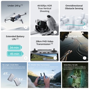 ขายส่ง <span class=keywords><strong>DJI</strong></span> <span class=keywords><strong>Mini</strong></span> 4 Pro |   ตัวแทนจำหน่ายได้รับอนุญาตอย่างเป็นทางการ กล้องโดรน 4K น้ำหนักต่ำกว่า 249 กรัม ราคาขายส่ง จัดส่งรวดเร็ว - Product Image 6