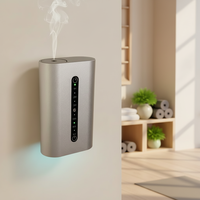 Diffuseur d'air sans eau, commande double par application/manuel, 500 pieds carrés. Diffuseur d'huiles essentielles de luxe à brancher, parfum intense