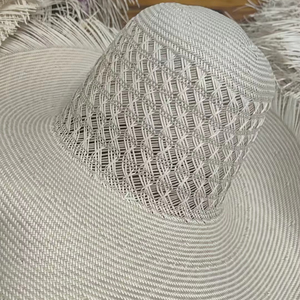 ND477 Bases de sombrero de papel japonés esmaltado, 20X Bases de sombrero de vaquero de paja premium, 10X Sombreros de vaquero Santos |   <span class=keywords><strong>Larry</strong></span> Mahan Straw Western - Product Image 1