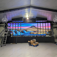 Pantalla LED de Alquiler RAYBO P2.6, Panel LED de Alta Definición con Imán Potente, Pantalla LED Portátil para Fondos de Eventos en Interiores