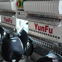 Machine à broder industrielle YunFu : Qualité plus stable, rendement supérieur pour casquettes, chaussures et chemises