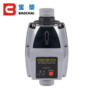 Water Pressure Booster Starting Controller Adjustable 1 Inch Pipe automatic pump control on off mass flow Switch 110v