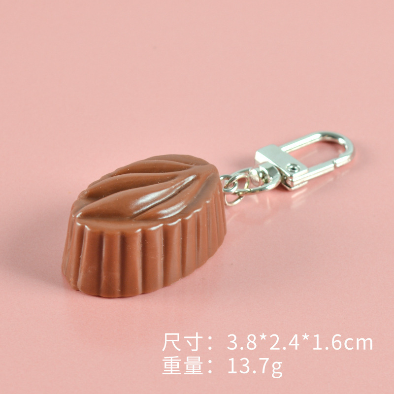 Marron - Chocolat à bord roulotté rond - Bouton de porte
