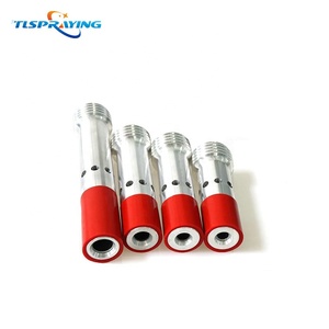 <span class=keywords><strong>Buse</strong></span> de <span class=keywords><strong>sablage</strong></span> haute pression à <span class=keywords><strong>double</strong></span> entrée longue en carbure de bore pour l'élimination de la rouille et le contrôle de la poussière - Product Image 2