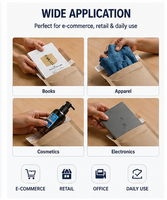 Betapack özel çevre dostu 100% biyobozunur nakliye için petek çanta yastıklı mailler kağıt ambalaj posta çantaları