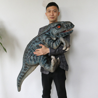 Marionnette de dinosaure en métal de haute qualité et abordable pour une utilisation en intérieur/extérieur dans les parcs d'aventure et les aéroports