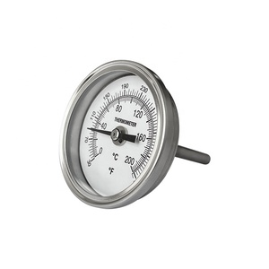 Últimas calibre desigg 304 aço inoxidável 500 graus bimetálico thAermometer npt - Product Image 5