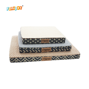 Coussin orthopédique pour chien Famipet, lit pour chiot, rectangle confortable en mousse, pour cage à chien - Product Image 3