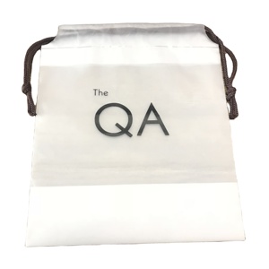 Sac à cordon transparent givré en EVA avec logo personnalisé imprimé, sac d'emballage cadeau pour maquillage - Product Image 5