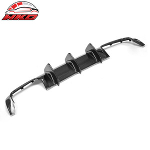 Diffuseur de pare-chocs arrière compatible avec Mercedes Classe C W204 C204 C63 2012-2015 style AMG, fibre de carbone, pièces auto de haute qualité, kit carrosserie - Product Image 4