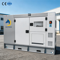 55kVA Schallgedämpfter Dieselgenerator mit Schallschutzhaube, Elektrisches Industrieaggregat mit Automatischem Spannungsregler AVR-System