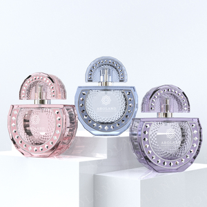 100ml Unique Shaped Perfume Glass <b>Bottle</b> Luxury Spray Custom Lid Wholesale Fragrance Packing <b>Box</b> - Product Image 5