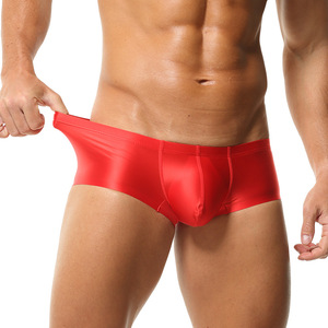 CELINNE Low Rise Ice Silks <b>Men</b> Briefs Seamless Knitted <b>Stretch</b> Fit <b>Men</b> Underwear For Fitness Running Casual Wear - Product Image 3