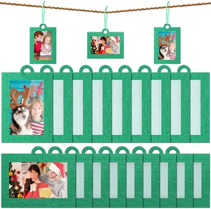 <span class=keywords><strong>2025</strong></span> bán buôn gia đình cây kỳ nghỉ hình ảnh giáng sinh trang trí long lanh nhỏ Treo Khung Ảnh - Product Image 5