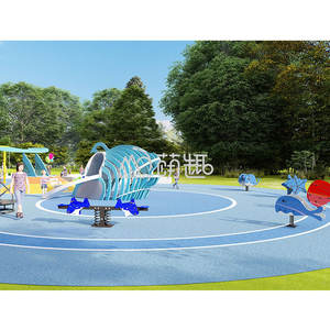 Zona de juegos al aire libre con diseño personalizado Moetry Whale Themed Kids Area para instalaciones de entretenimiento de recreación urbana - Product Image 3