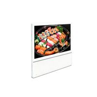 Pantalla Digital IPS HD para Ascensores, Reproductor de Publicidad Montado en la Pared con Pantalla Dividida Inteligente para Medios de Edificios