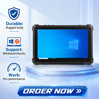 Tablet PC Robusta con RFID de 1000nits, IP67, Windows 11, I7, Estándar Militar, 10.1 Pulgadas, para Adquisición de Datos, Venta al Por Mayor