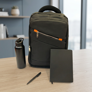 Premium Liviya Model 01 Corporate Gift Set Leather/Paper/PVC Tote Bag Stainless Steel Water Bottle Executive <b>Diary</b> Portable - Product Image 1