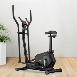 Elliptical Trainer Home Fitness <b>Mini</b> Elliptical With Seat Magnetic Resistance 400 Lb Capacity Durable Upright Design - Product Image 3