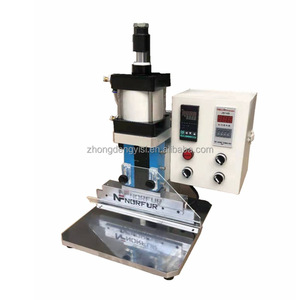 Máquina Neumática Semiautomática para Prensar y Grabar Cuero, para Bolsos, Maletas y Carteras, Máquina de Grabado de Bordes - Product Image 5