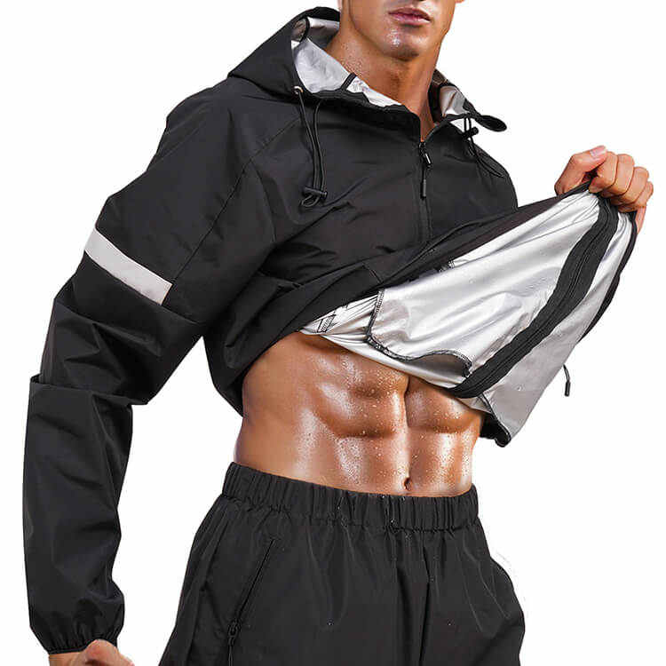 Sauna Suits Sauna Suit Hot Sauna Body Building Wear Crazy Sweat Weight Loss Training Sauna Suits