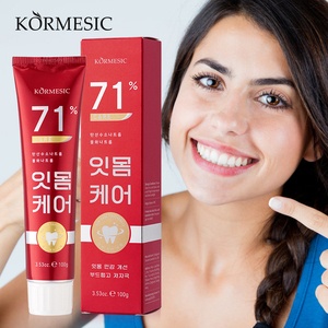 ยาสีฟันสมุนไพรพร้อมสารฟลูออไรด์เพื่อผิวขาว100ก. สำหรับทำความสะอาดล้ำลึกและดูแลในบ้าน - Product Image 1