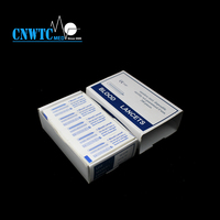 Dispositif jetable de lancette de sang d'acier inoxydable