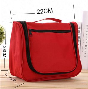 Muestra gratuita de neceser multifuncional personalizado para mujer, bolsa de viaje portátil con gancho para colgar. - Product Image 3