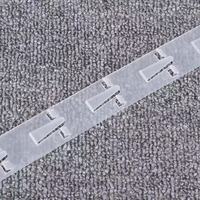 Bandes de présentation en plastique à 12 stations avec crochets en S pour supermarchés – Vente chaude