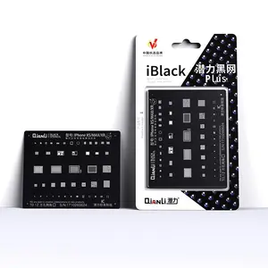 QianLi 3D stencil black hole for iPhone for Android BGA reballing and for MSM 32bit ARM