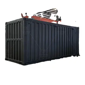 Magic house Fully Equipped 20ft Container Coffee Kitchen Hydraulic Lifting System Italian Style Turn-key Solution