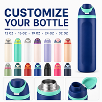 JUNVOY Draagbare Fruitbeker 32 oz Grote Capaciteit Dubbel Gebruiks Sportbeker 304 RVS Vacuüm Geïsoleerde Cadeaubeker Aangepaste Logo