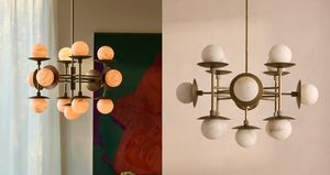 <span class=keywords><strong>Lampadario</strong></span> Cara <span class=keywords><strong>con</strong></span> Sfera in Alabastro, Lampada da Soffitto per Soggiorno - Product Image 2