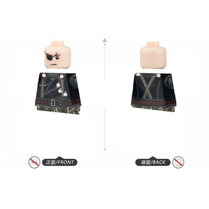Figurines <span class=keywords><strong>de</strong></span> soldats allemands en blocs <span class=keywords><strong>de</strong></span> construction <span class=keywords><strong>de</strong></span> char blindé <span class=keywords><strong>de</strong></span> la Seconde Guerre mondiale <span class=keywords><strong>de</strong></span> haute qualité, blocs <span class=keywords><strong>de</strong></span> construction en plastique ABS, jouets pour enfants JGTH244-247 - Product Image 4