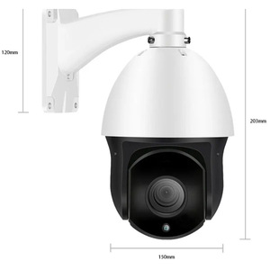 HJSCCD Hongjin Outdoor PTZ Camera 30x Optical Zoom <b>Smart</b> <b>Ball</b> IR Night Vision High Speed Surveillance Camera - Product Image 2