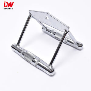 स्टील व्यायाम पैर प्रतिरोध बैंड मशीन एक्सेसरीज के लिए पल्लडाउन बार केबल संलग्नक को संभालता है - Product Image 4