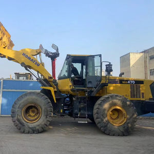 Chargeuse sur pneus Komatsu WA470-6 d'occasion, excellent état, haute qualité, moteur d'origine japonais, modèle 2023, charge nominale de 8 tonnes, puissance de 204 kW - Product Image 1