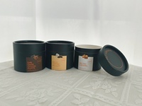 100% boîte d'emballage de thé personnalisée biodégradable pot de papier Kraft pour cylindre de grain de café alimentaire Tube de papier de carton Kraft naturel