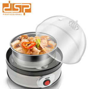 Cuiseur à œufs automatique Dsp Ka5001 en acier inoxydable, monocouche, arrêt automatique, usage domestique - Product Image 5