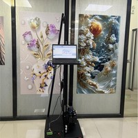 Impresora 3D de Pared Eficiente con Bajo Consumo de Energía, Plegable para Transporte, Combinación de Colores Vívidos y Soporte para Sistema Operativo Windows