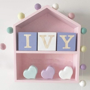Guirnalda de 30 bolas de fieltro de lana para el hogar, <span class=keywords><strong>Navidad</strong></span> o fiesta de cumpleaños, decoración colgante de pared - Product Image 4