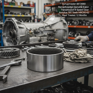 Sunupmaster 8872680 Transmission Eaton d'origine remanufacturée, 9 vitesses, anneau d'engrenage 79T, dents HRC60-62 traitées thermiquement, 12 mois - Product Image 3